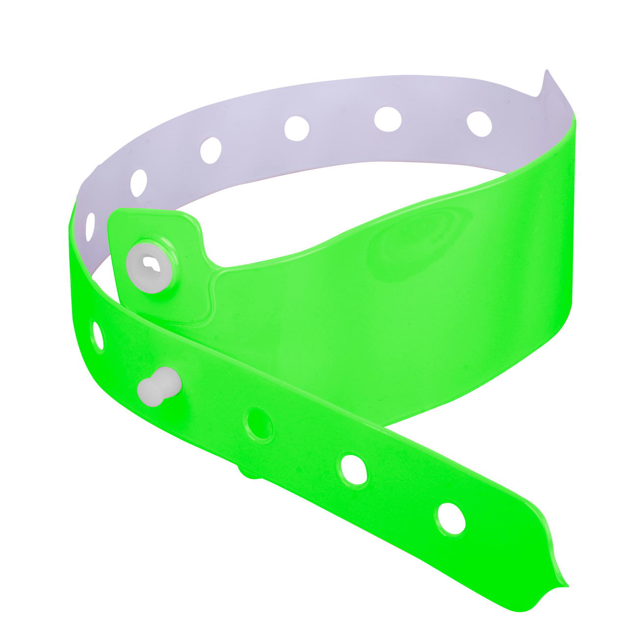 Unprinted vinyl tape - neon green