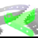 plastic admission wristbands - neon green Unprinted vinyl tape - neon green