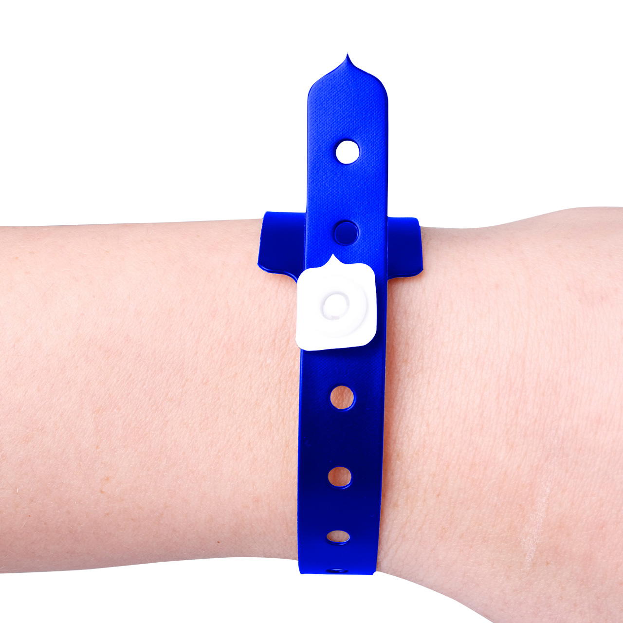 Vinyl Bänder unbedruckt - metallic blau