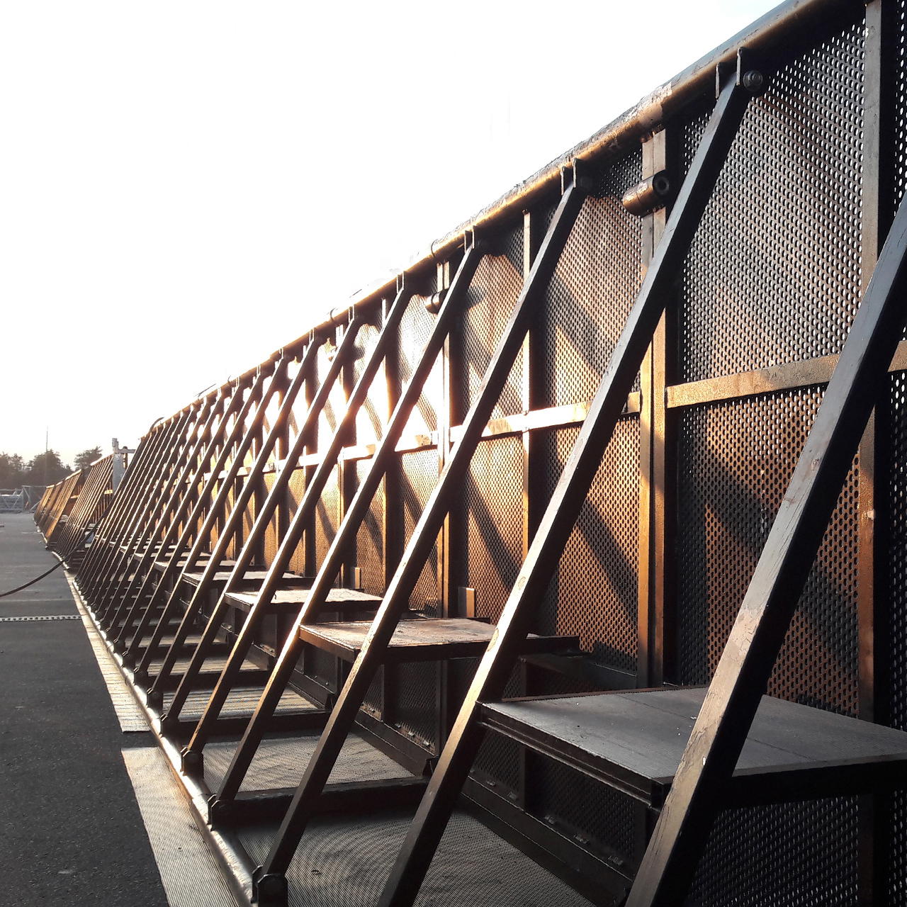 Gigs, stage barricade standard - Standard - silver