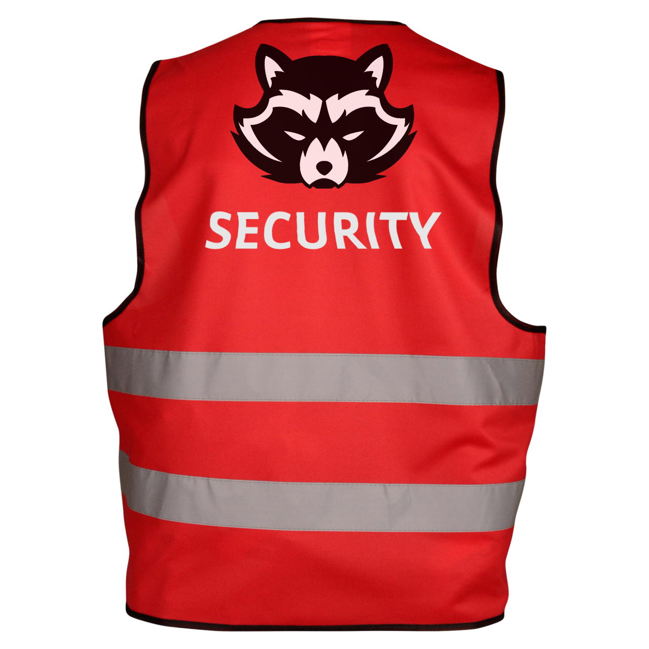 Signal vest – printable - 2-page - 2-coloured - red