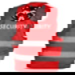 Signalweste mit Aufdruck - 2-seitig Signalweste - bedruckbar - 2-seitig - 2-farbig - rot