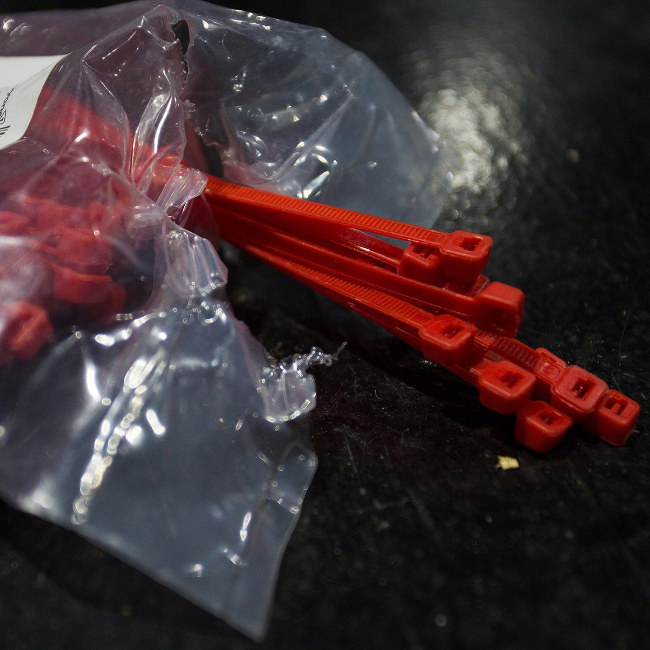 Coloured cable ties 4.8 x 300 mm - blue