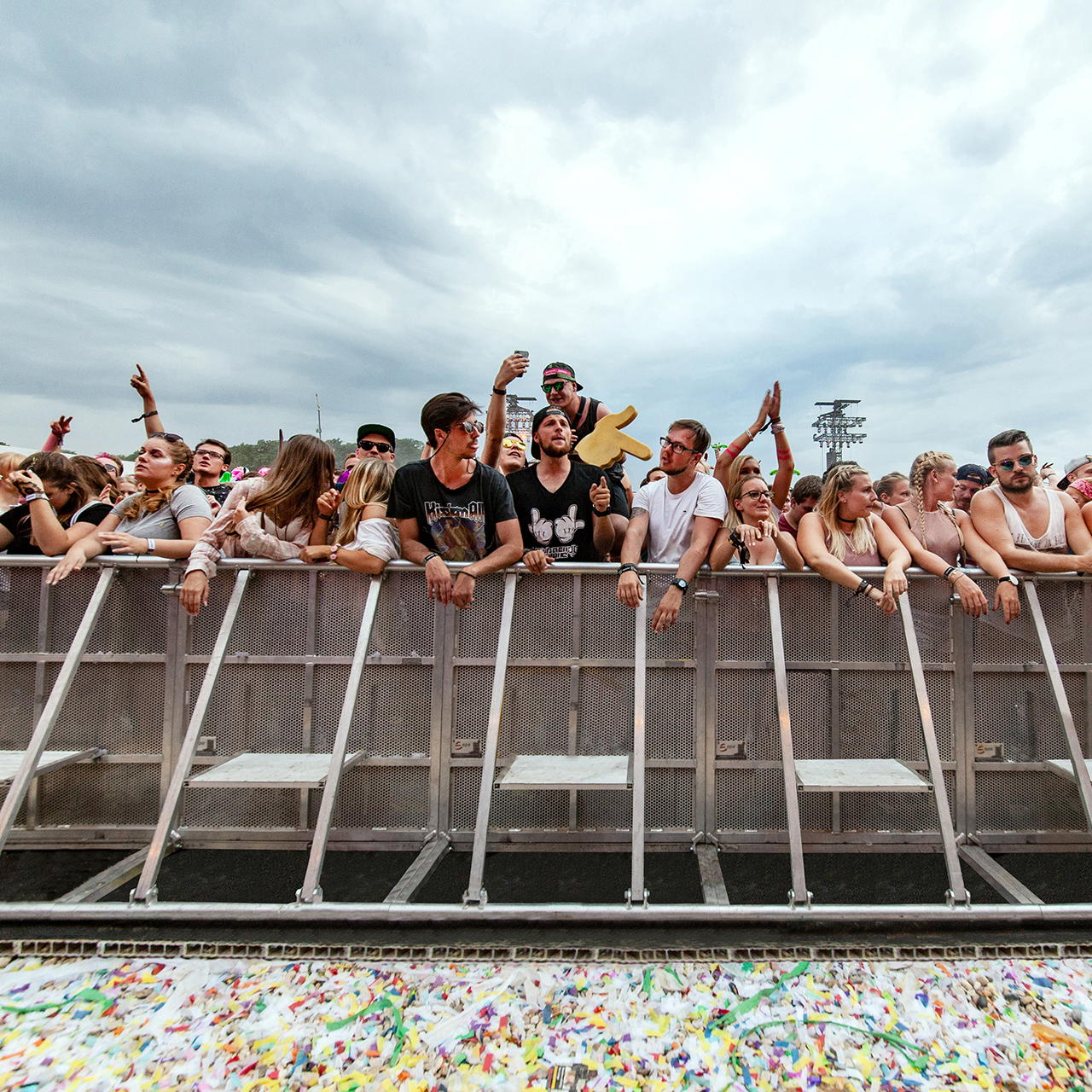 Gigs, stage barricade standard - Standard - silver