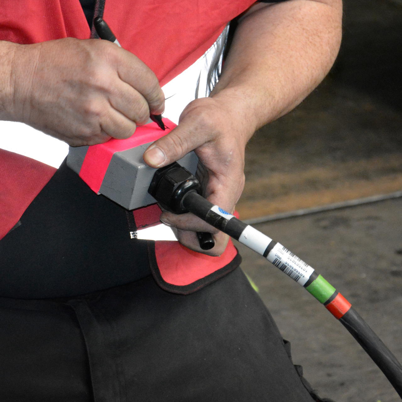 Pro Gaff Tape - 24 mm - rot