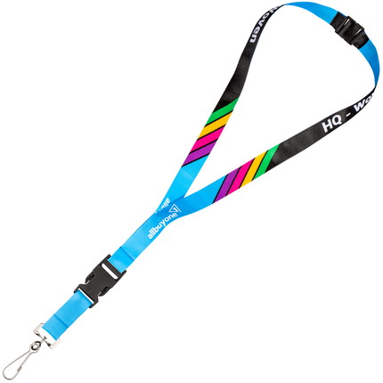 lanyards woven  -  - 20 mm - Simplex - Safety fastener