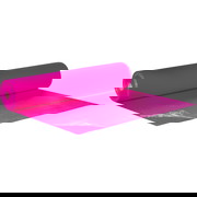 Flat felt carpet B1 with film covering - pink