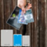VIP Pass - ohne Nummerierung Backstagepass laminiert - mittel (DIN A7) - ohne Nummerierung - 1-seitig - mit Rundloch