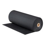 Kabelschutzmatte - Rollenware 0,5 x 10 m für temporäre Kabelabdeckung Schräg liegende Rolle einer Kabelschutzmatte, teilweise ausgerollt, vor weißem Hintergrund