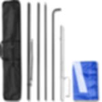 construction fence flag with pictogram - WC (blue-white) construction fence flag with pictogram - WC (blue-white)