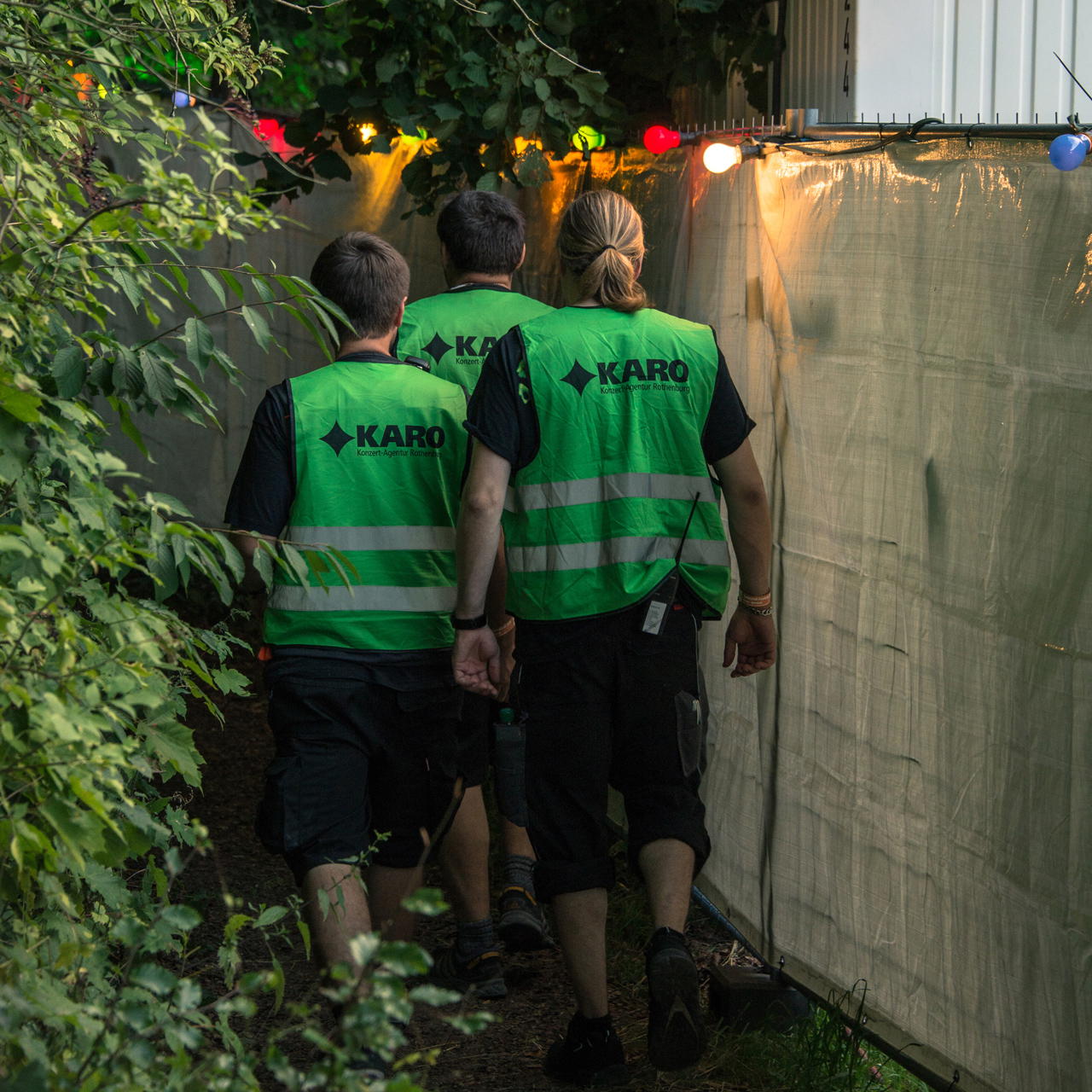 Signal vest – printable - 2-page - 4-coloured - blue