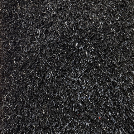 Kunstrasen Rolle 2 x 25 m - 2 m - schwarz