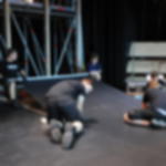 Marley Floor - schwarz-weiß Duo-Tanzboden Marley Floor 1,60 x 30 m sw/ws - schwarz-weiß