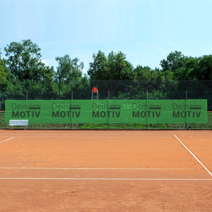 printing tennis banner Printing tennis banners measuring 18 x 2 metres