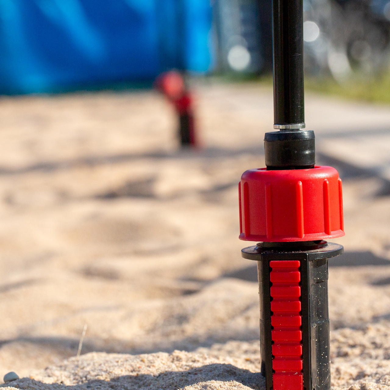 beachflag floor dowels