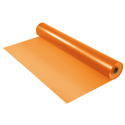 PVC Tanzteppich - orange Tanzboden CLASSIC 2 x 25 m, orange - orange