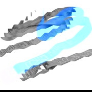 lashing strap with clamping lock - blue