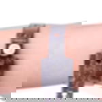 plastic admission wristbands - glitter-black Unprinted vinyl tape - glitter-black