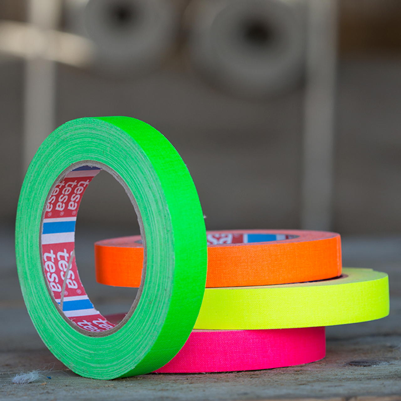 tesa Highlight Band 4671 - fluoreszierend grün