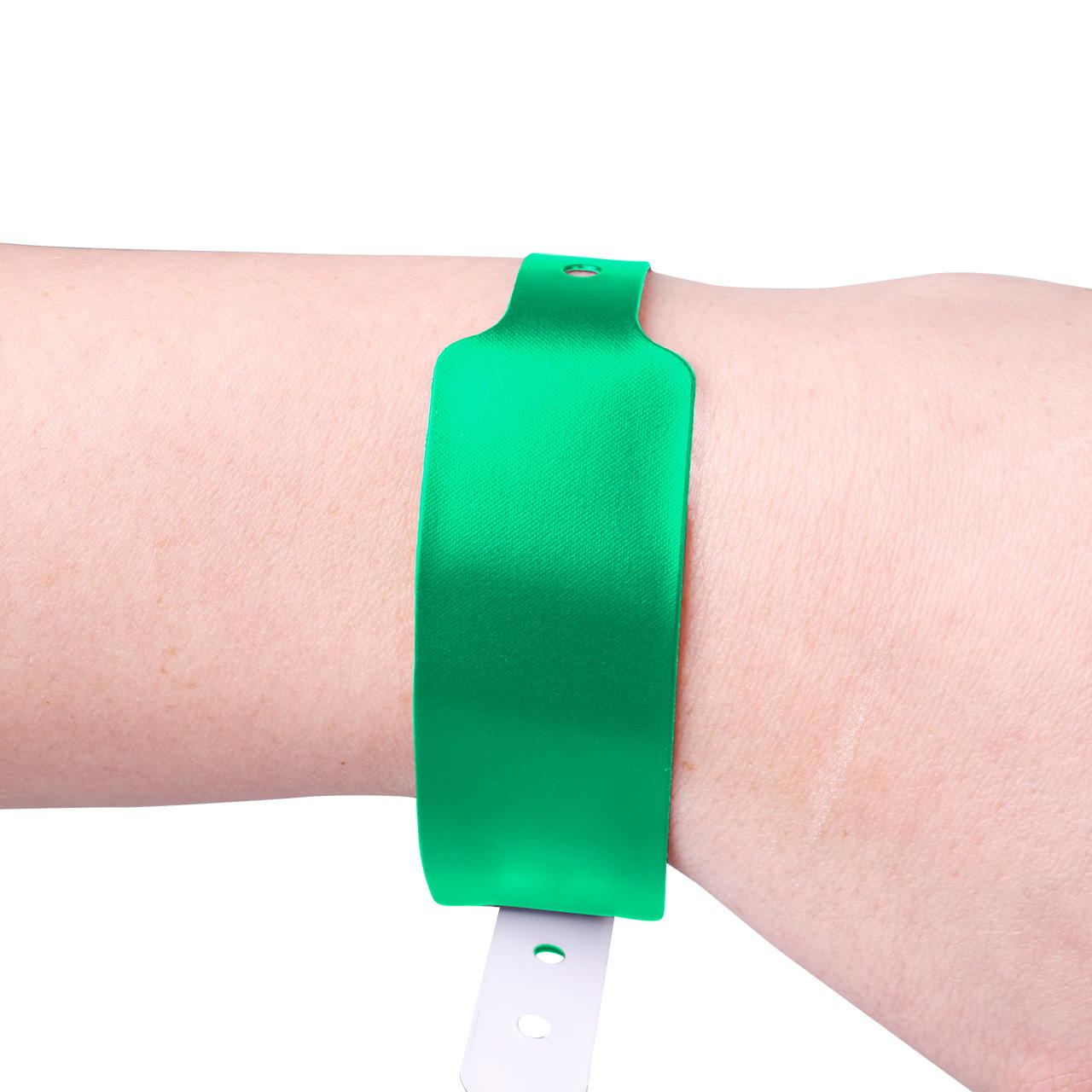 Unprinted vinyl tape - green