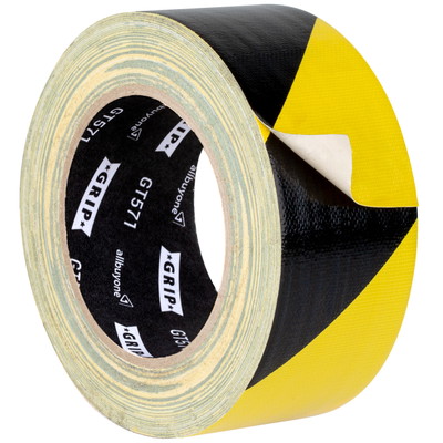 Klebeband gelb schwarz | schwarz-gelb