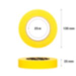 professional adhesive cloth tape - yellow GT PRO cloth tape - 25 mm - yellow
