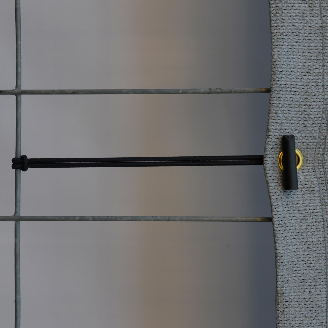 bungee loops with toggles - black