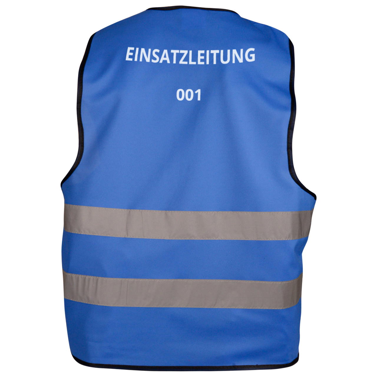 Signal vest – printable - 2-page - 4-coloured - blue