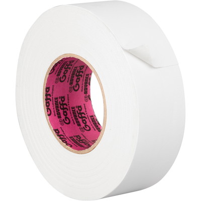 Gaffer tape extra matt | white
