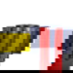 Gurtabsperrpfosten - rot Gurtabsperrpfosten Kunststoff - rot - signalgelb