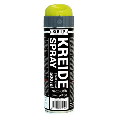Kreidespray 500 ml Dose | neongelb