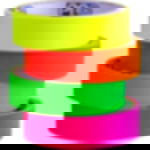 uv active adhesive tape - 18 mm x 4.5 m Artist Tape Set – UV-active adhesive tape in 4 neon colours - 18 mm x 4.5 m