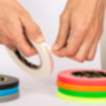 clothtape 10 mm - white GT PRO cloth tape - 10 mm - white