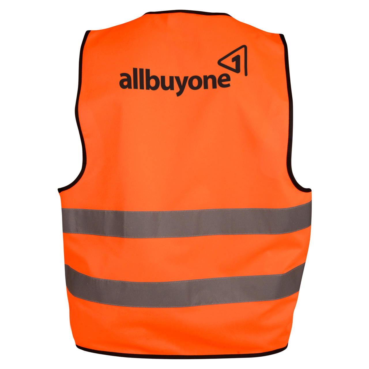 Safety vest EN ISO 20471 – printable - 2-page - 1-coloured - orange
