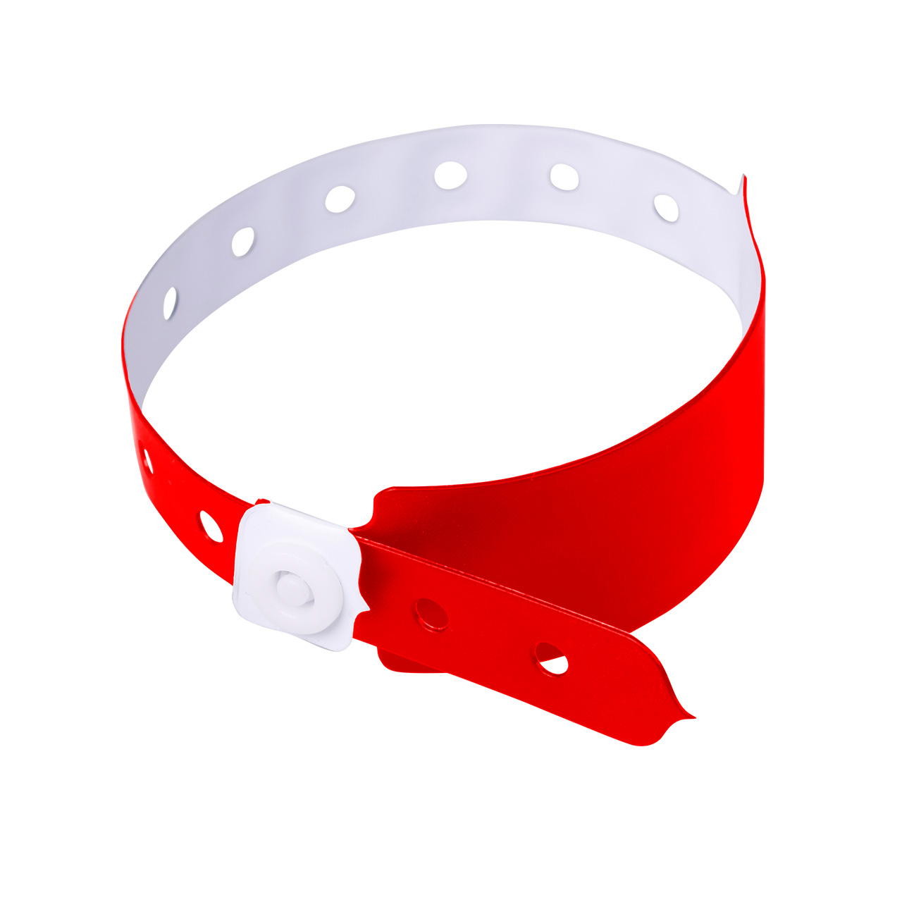 Unprinted vinyl tape - red