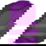 Signalweste mit Aufdruck - 2-seitig Signalweste - bedruckbar - 2-seitig - 1-farbig - lila