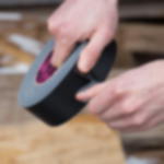 Gaffa extra matt - schwarz Gaffa extra matt AT 200 - schwarz