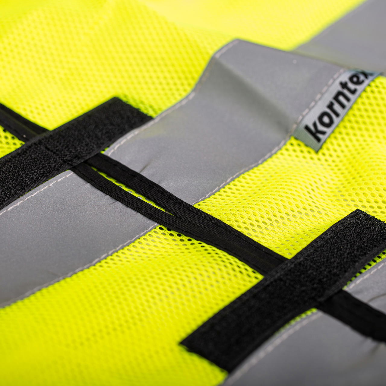 Mesh signal vest - yellow - S/M