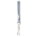 lanyard - grey Flat lanyard with simplex hook - grey