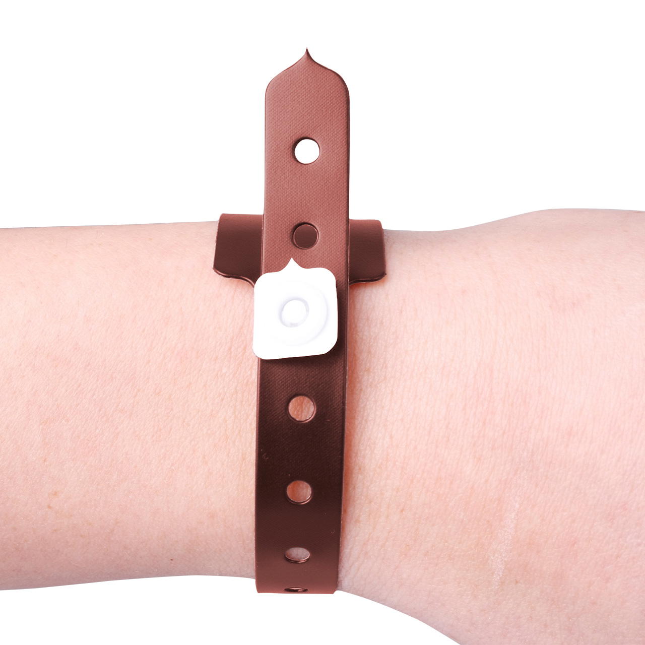 Vinyl Bänder unbedruckt - braun