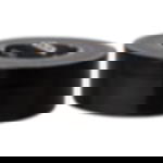 Gewebeklebeband GT 561, 50 m, schwarz - Universalband für Messebau Liegende Rolle schwarzes GT 561 mit glänzender Oberfläche, mittlerer Gewebestruktur und sichtbarem Kern