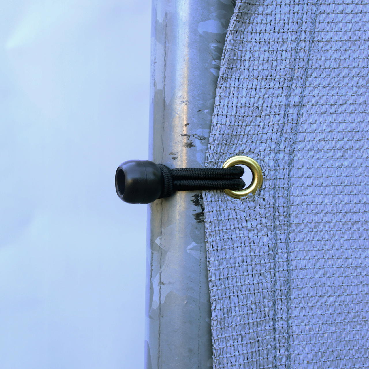 Spanngummi mit Kugel - schwarz