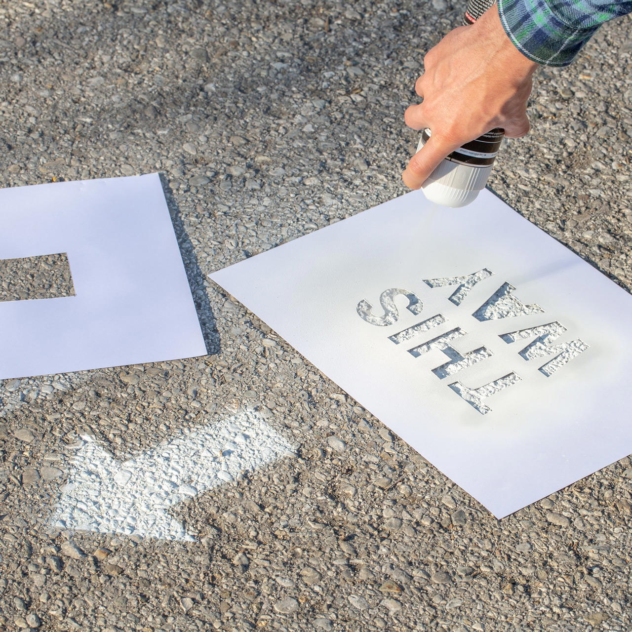 Chalk spray GRIP - white