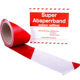 Barrier tape red white extremely tear-resistant | 100 m