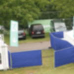 Bauzaun Sichtschutz - dunkelblau Bauzaun Sichtschutz B1 - dunkelblau