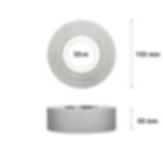 Adhesive cloth tape, extra matt - silver Adhesive cloth tape extra matt GT 102 - silver