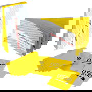 coatroom tokens 2-digits - yellow