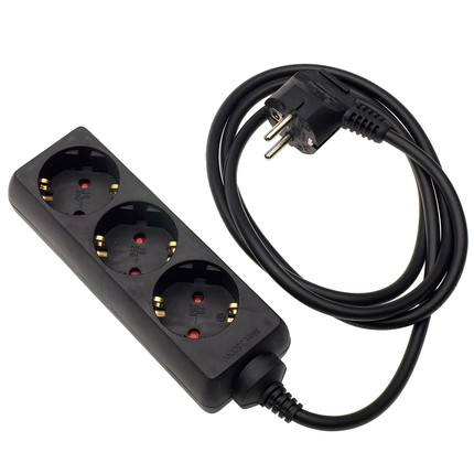 Steckdosenleiste - 3-fach Steckdosenleiste - 3-fach