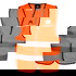 Preview: Safety vests EN ISO 20471 - printable