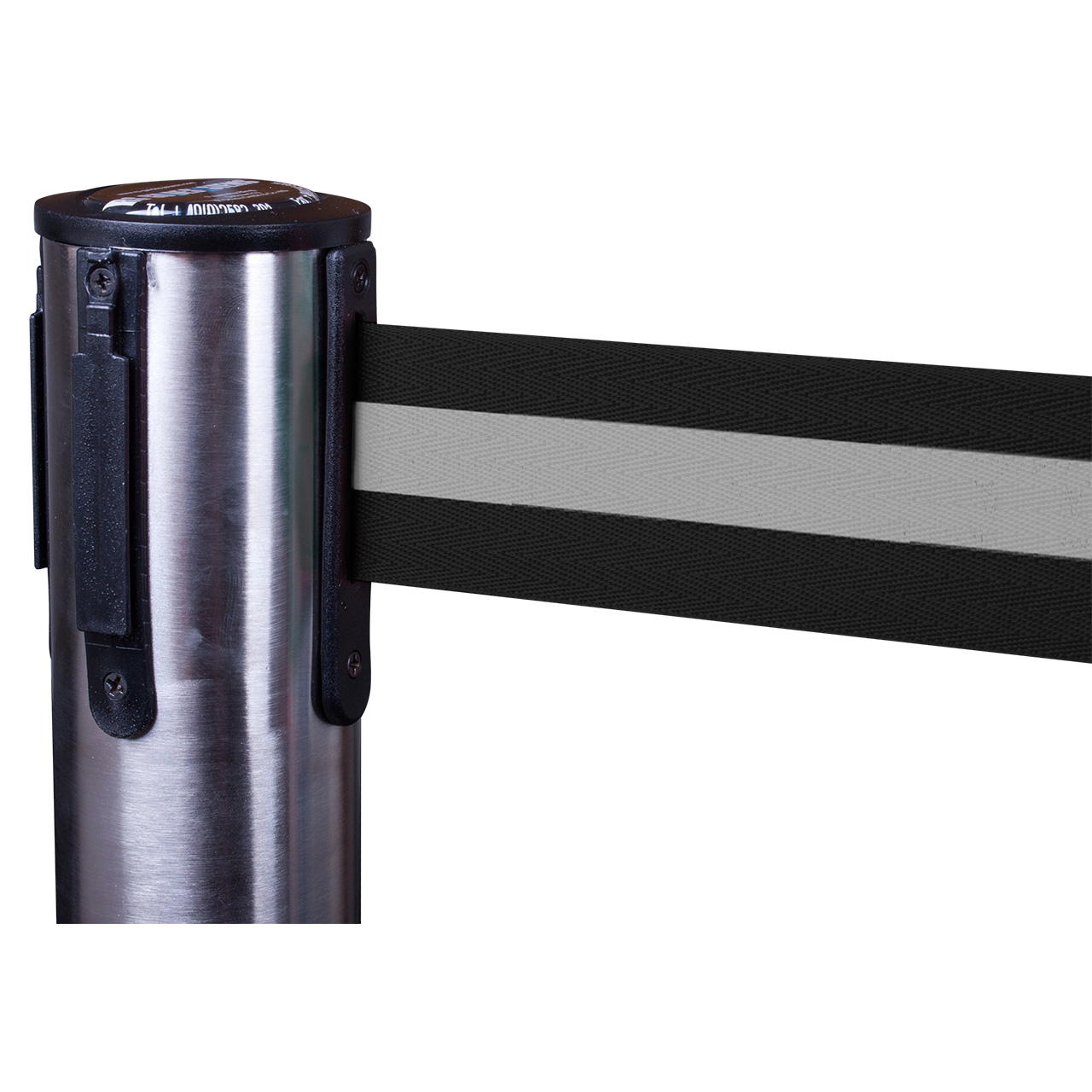 Premium belt posts – stainless steel - black-white